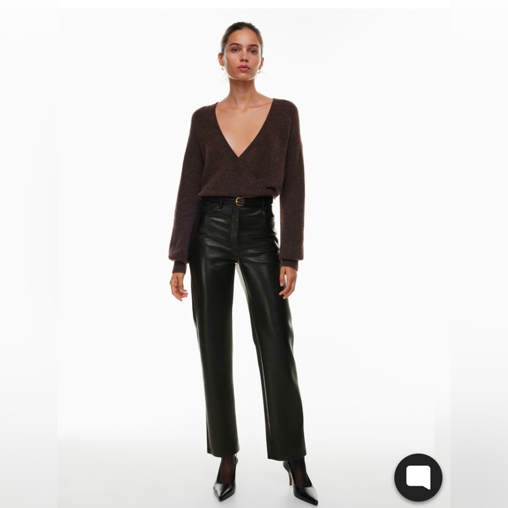 Artizia wilfred leather jeans brand new